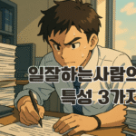 일잘하는사람의 특성 3가지 – 타협불가 몰입·한계 + 1 근성·무경계 관점